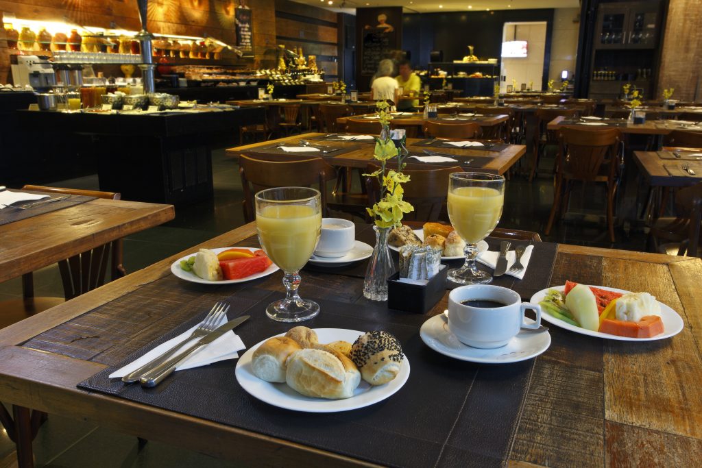 Breakfast, available on request at an additional charge
